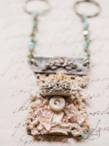 Folded Grace Botanical necklace & Charms