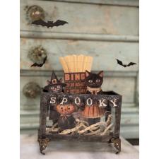 Halloween Black Cat box workshop